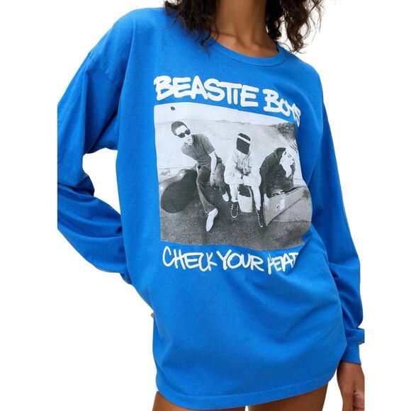 DAYDREAMER Beastie Boys Check Your Head Merch LS Tee, Size S / P2P Approx 23.25” - Picture 5 of 9